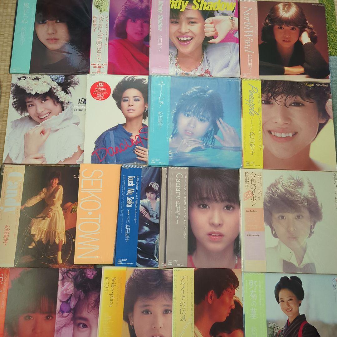 松田聖子さんLPレコード18枚セット
