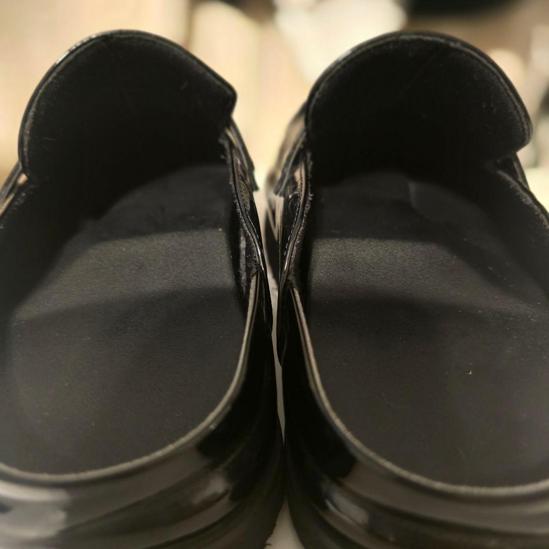 Racbaki 矯正靴 ラクバキ ローファーサボ エナメル M