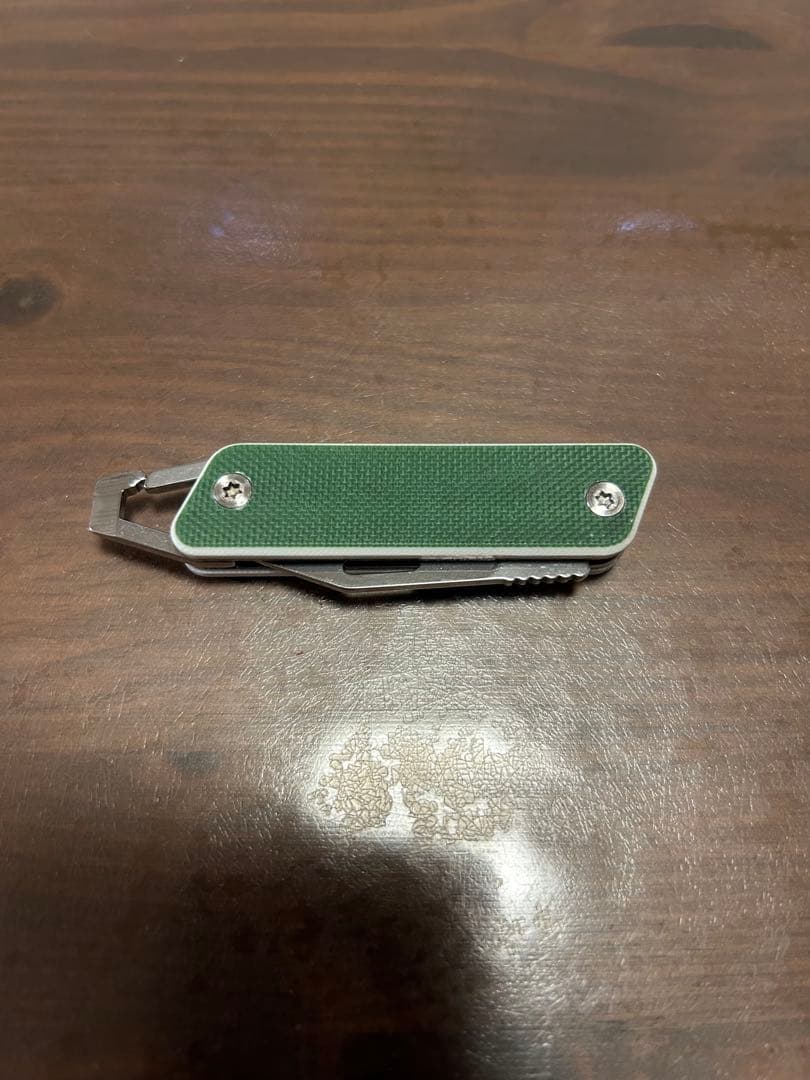 小物 Supreme TRUE Modern Keychain Knife Olive
