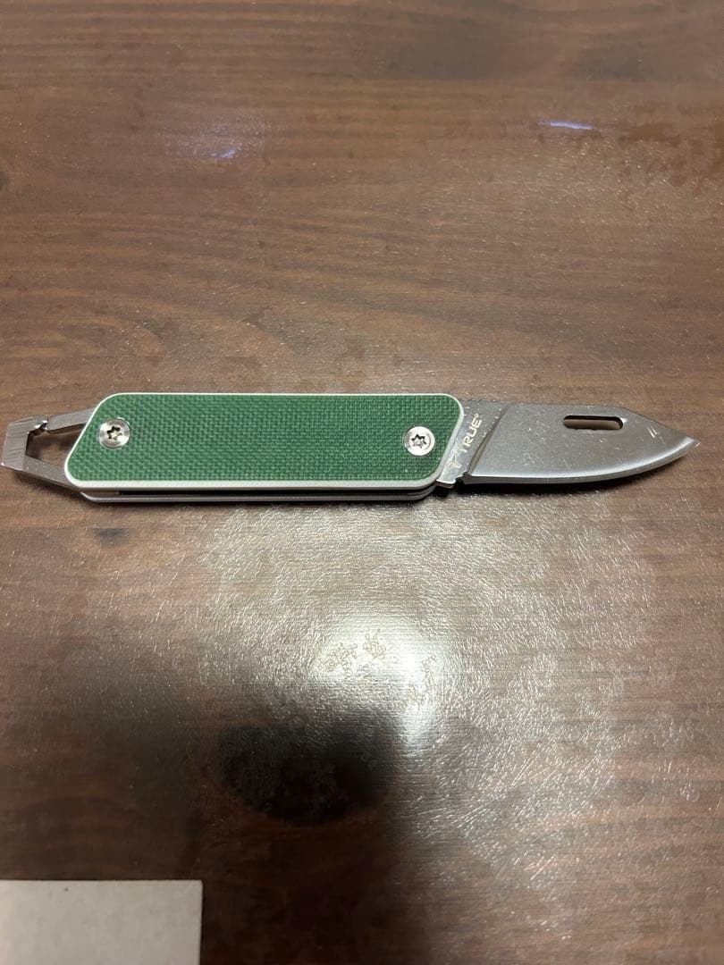 小物 Supreme TRUE Modern Keychain Knife Olive