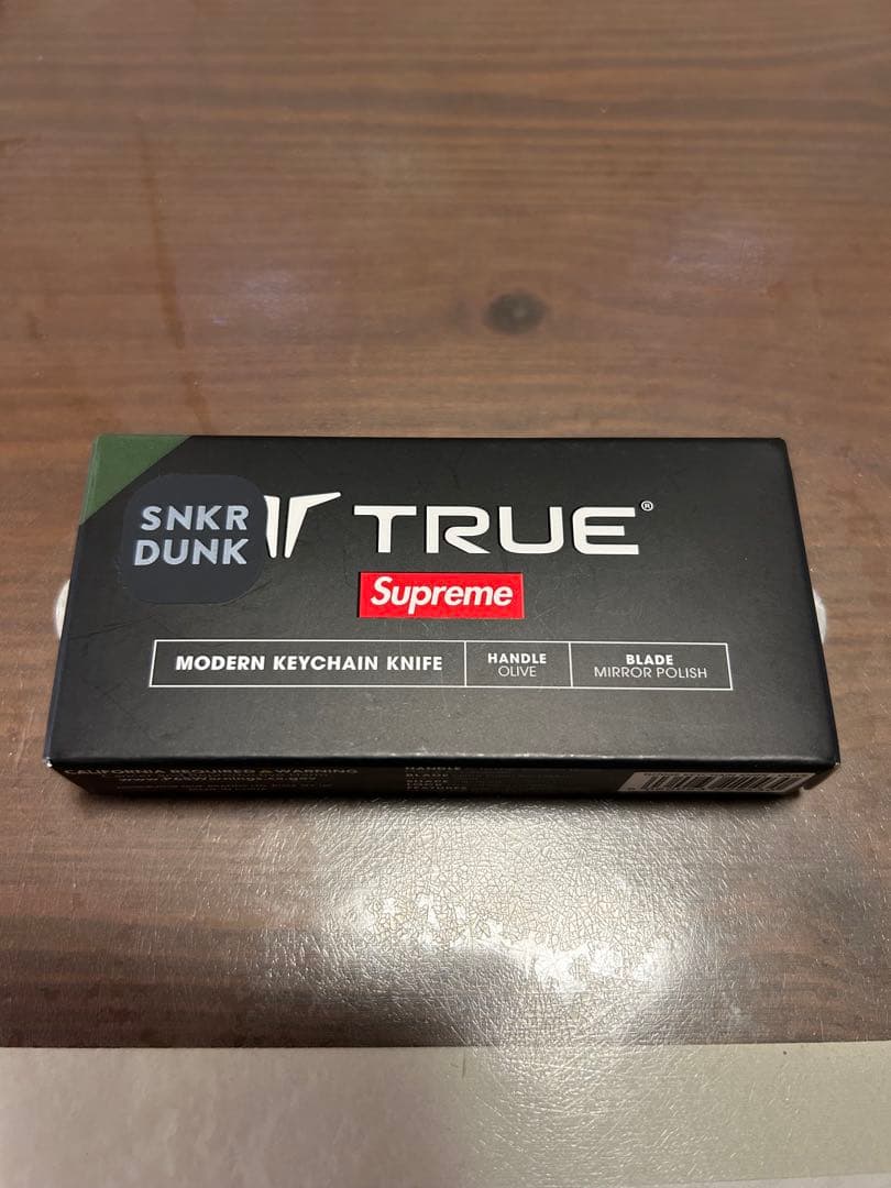 小物 Supreme TRUE Modern Keychain Knife Olive