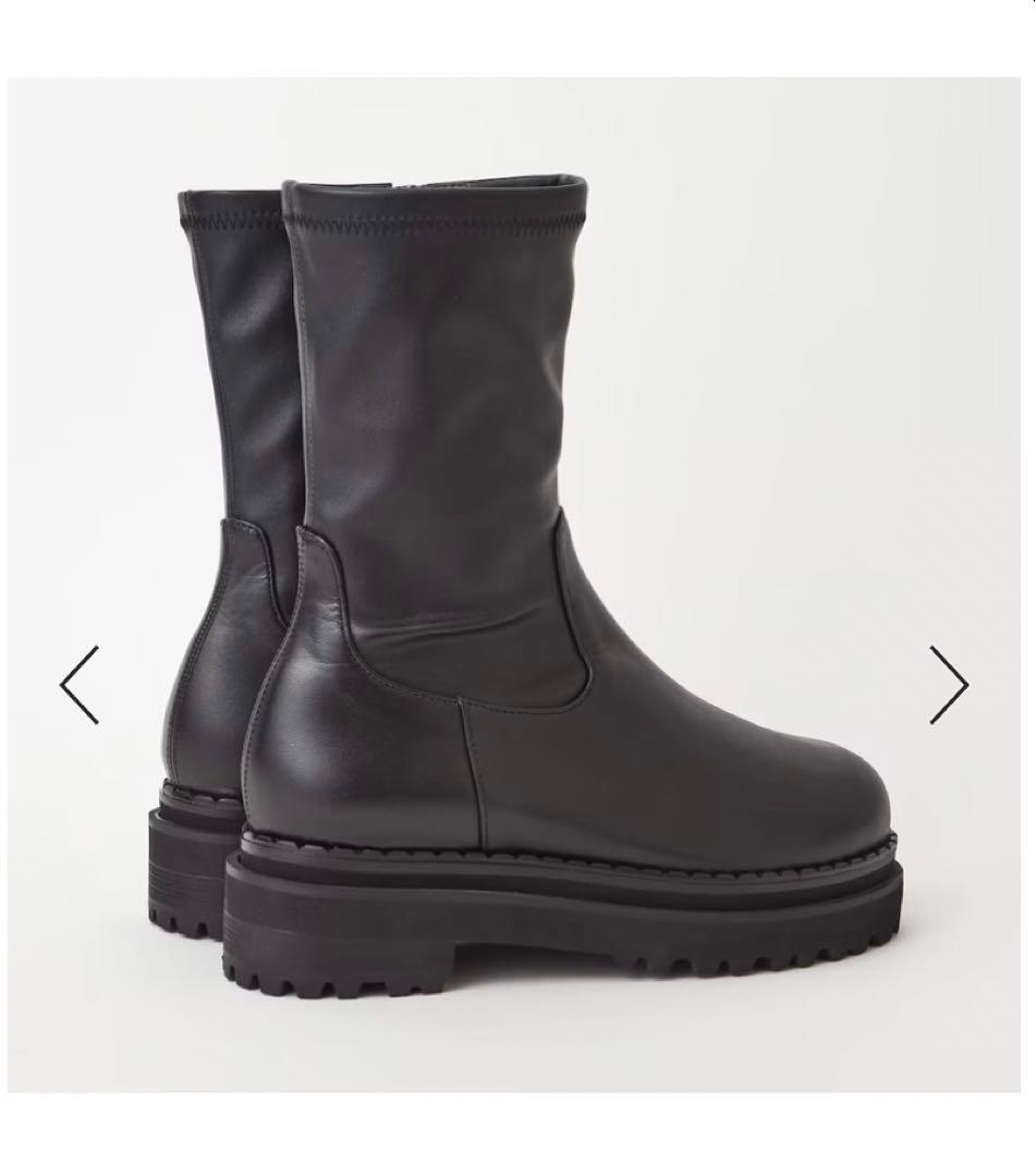 DIANA ダイアナ　ストレッチショートブーツ　23cm ブラック　新品