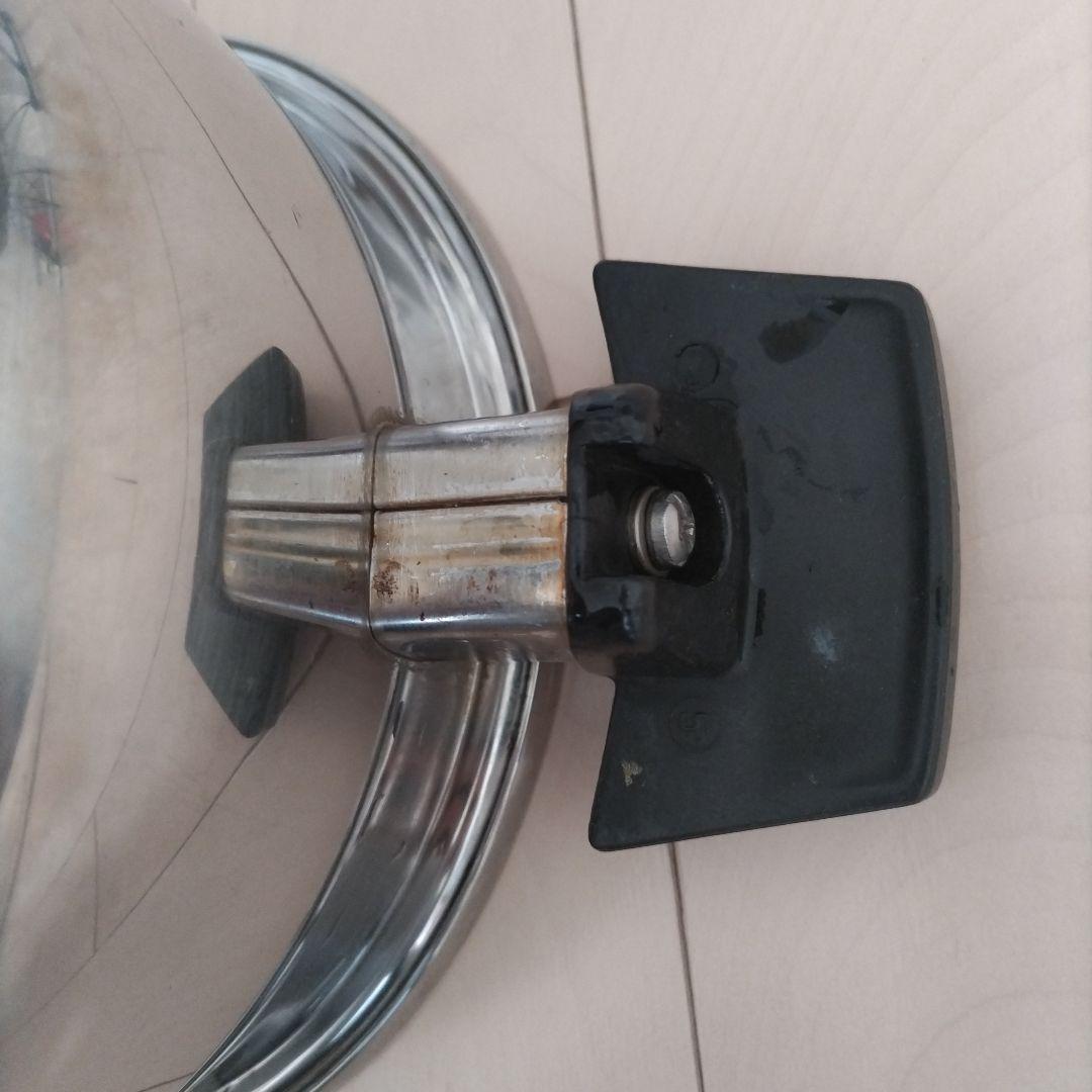 ロイヤルクイーン　ステンレス 両手鍋 蓋付き