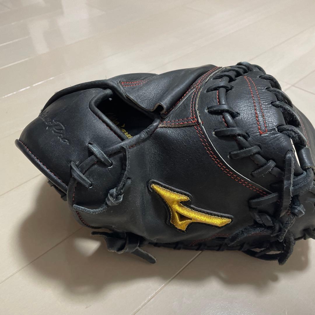 レア！ミズノプロ　硬式キャッチャーミット　ウエスタンプロ 黒 炭谷モデル