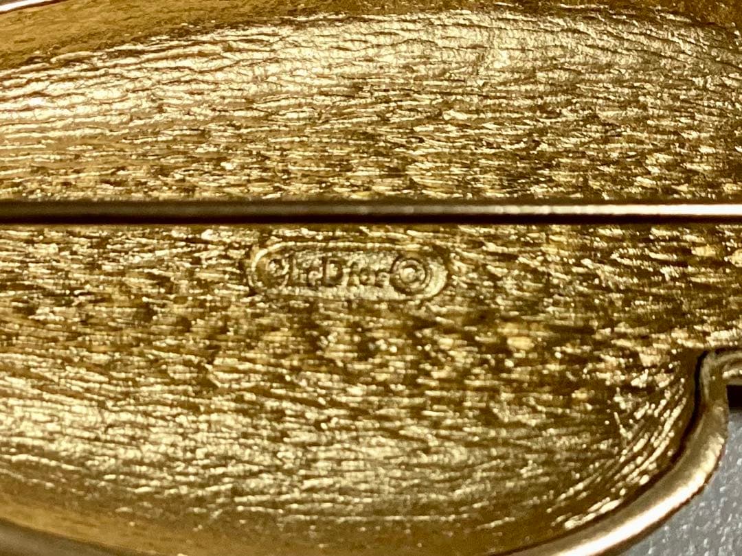 1980 年代 希少な Christian Dior リーフ モチーフ ブローチ