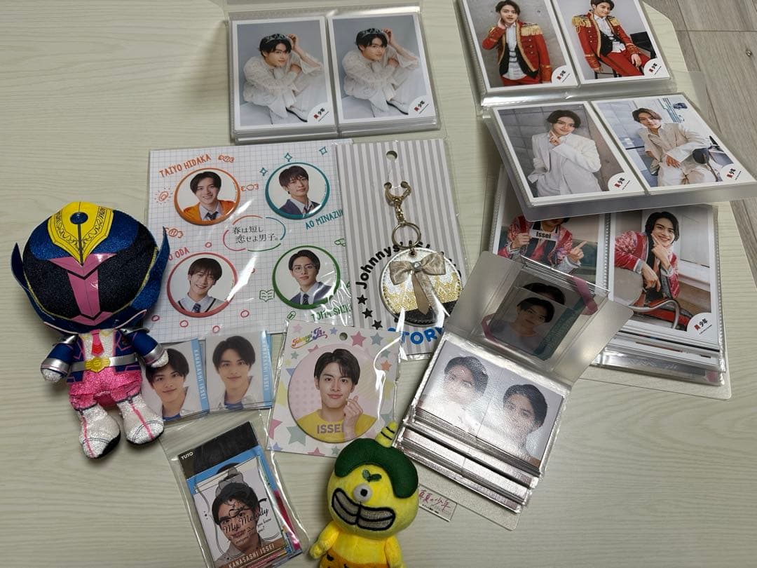 金指一世オタクの為のアイドルグッズセット（美少年あり）