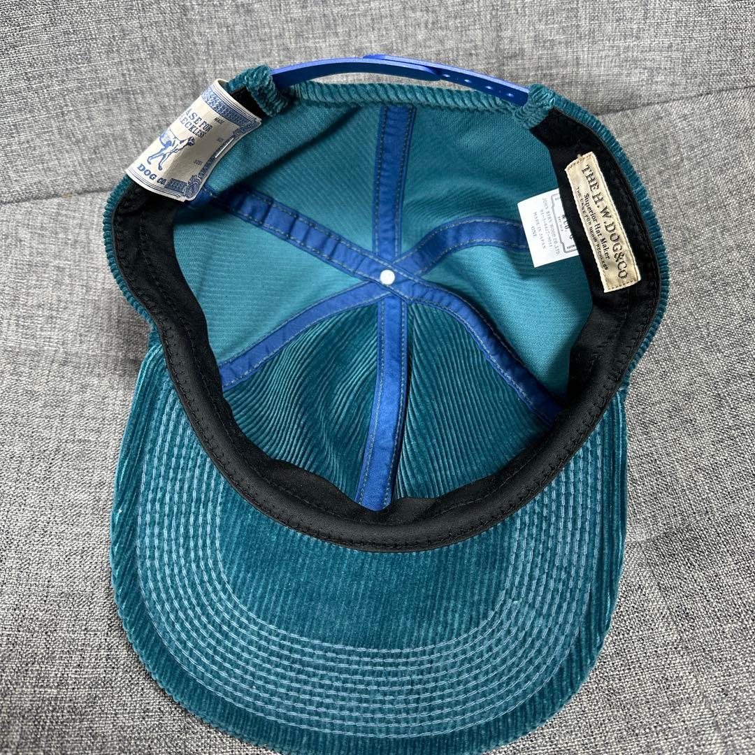 THE H.W.DOG & CO.コーデュロイトラッカーキャップ アメカジ