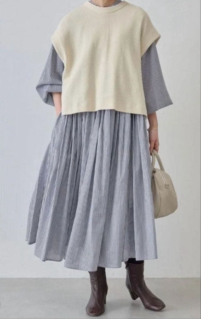 BEARDSLEY ジレセットシャツ