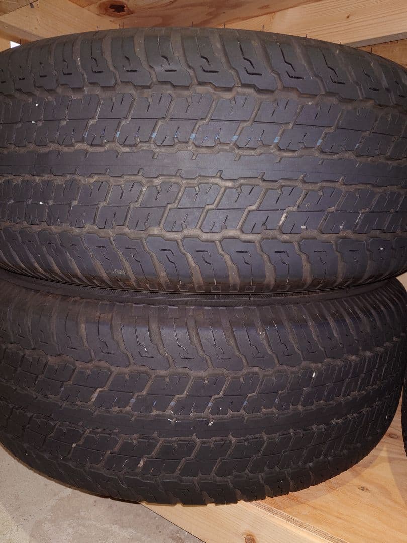 三菱トライトンGSR純正タイヤ＆ホイールセット1台分265/60R18[送料込]