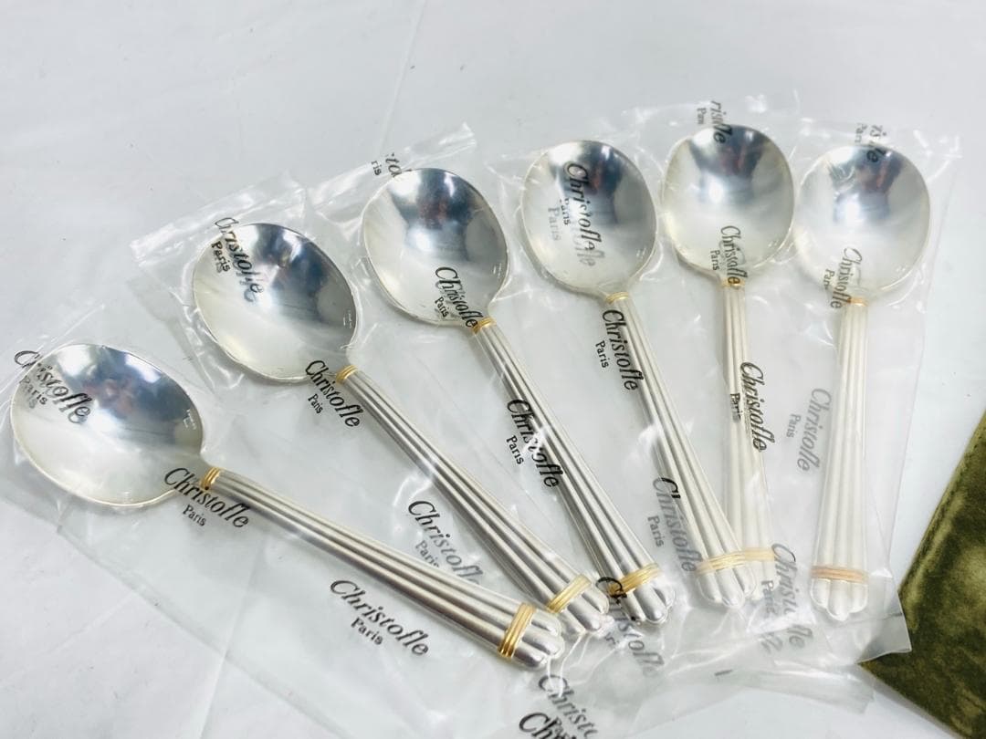 クリストフル アリアゴールド スープレードル K24 6P