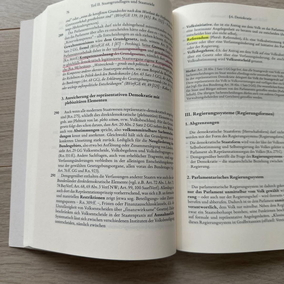 人文 Staatsrecht I 10. Auflage