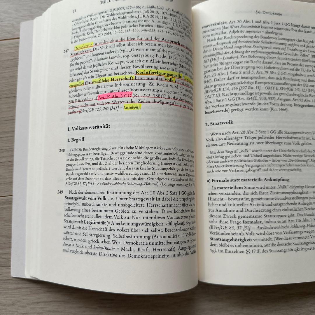 人文 Staatsrecht I 10. Auflage