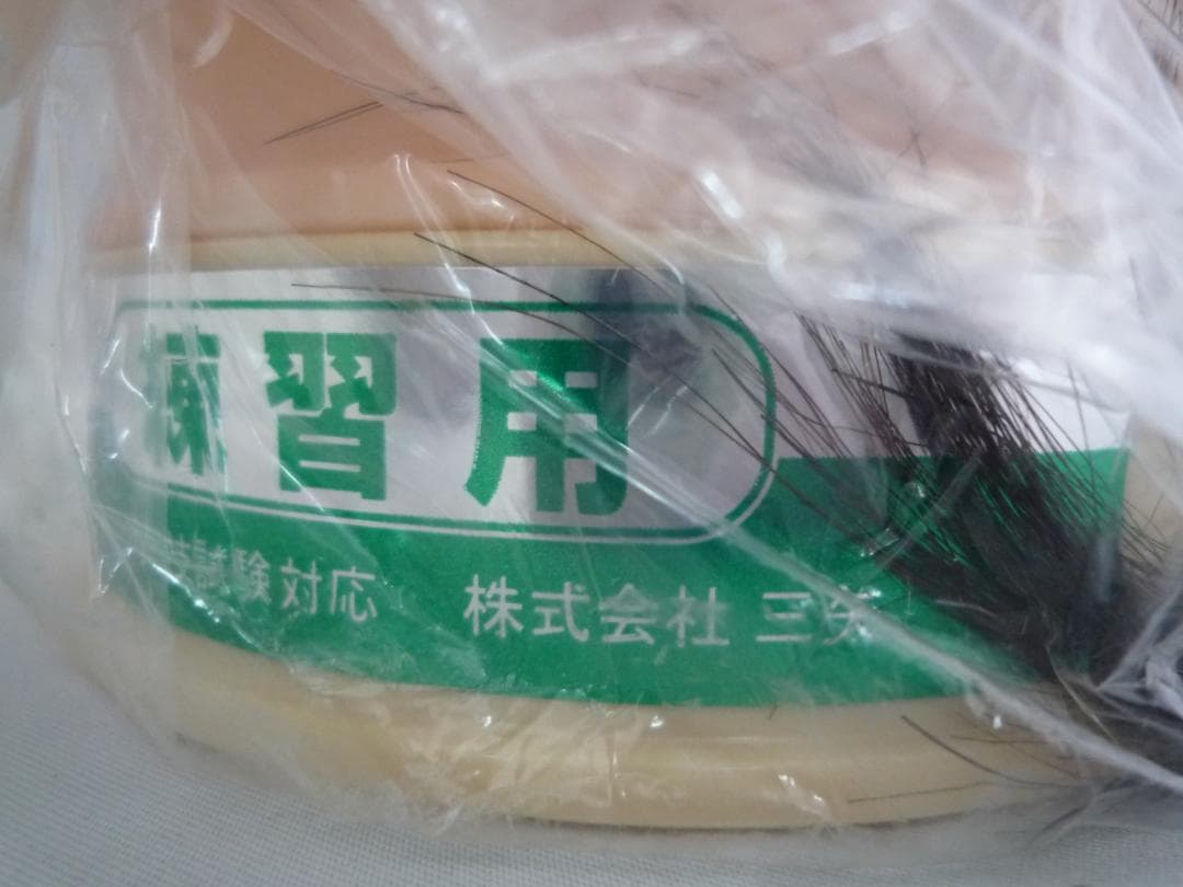 ②【2個セット】三矢 美容師 国家試験練習用 カットウィッグ カットウイッグ