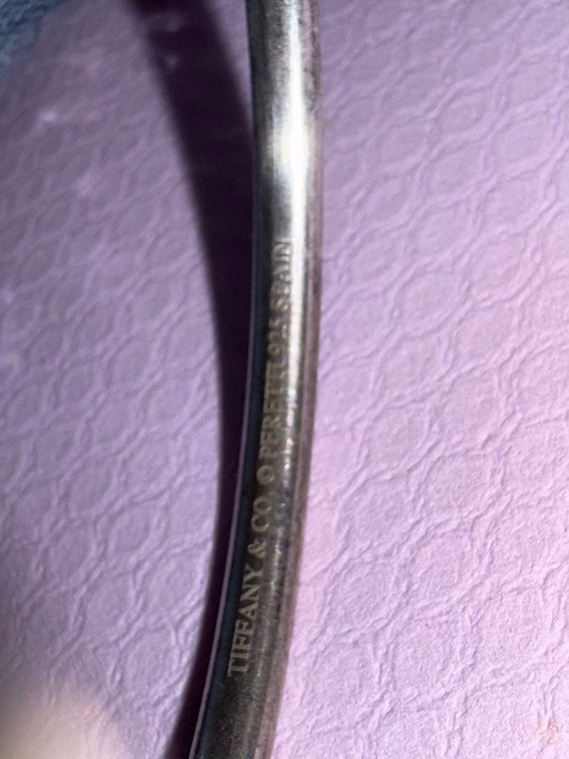 Tiffany & Co. 925 スターリングシルバー バングル
