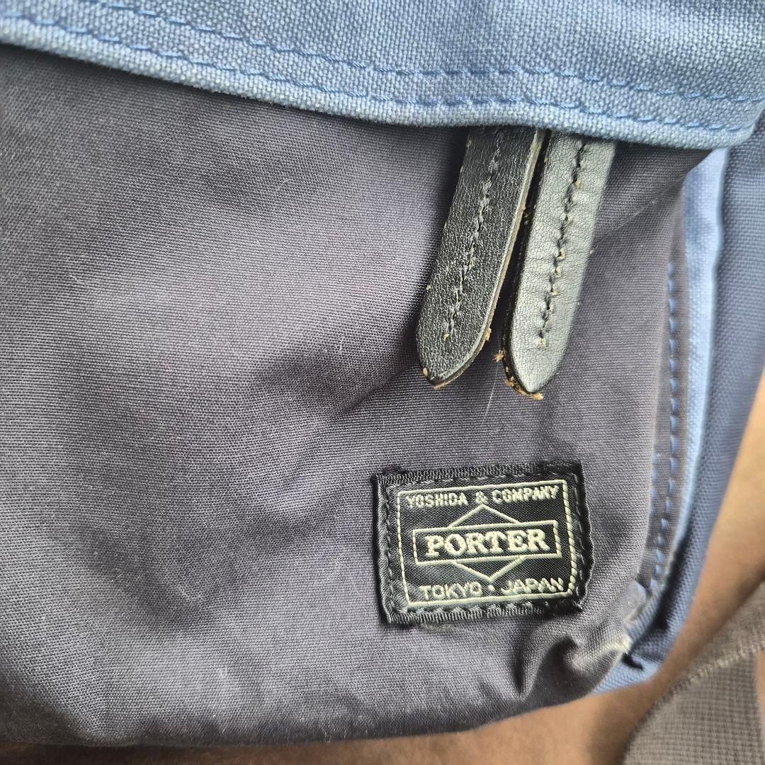 PORTER ショルダーバッグ ネイビー/ブルー