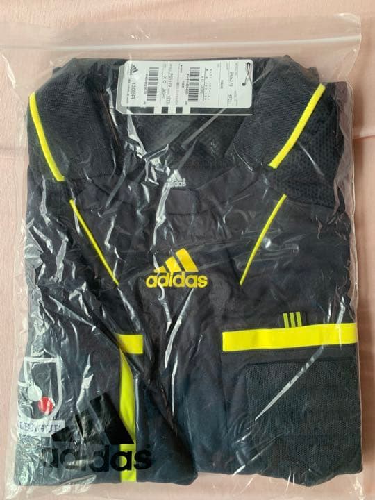 入手不可能99Ｊリーグ レフェリー長袖ウエア ブラック サイズXO 非売品未開封