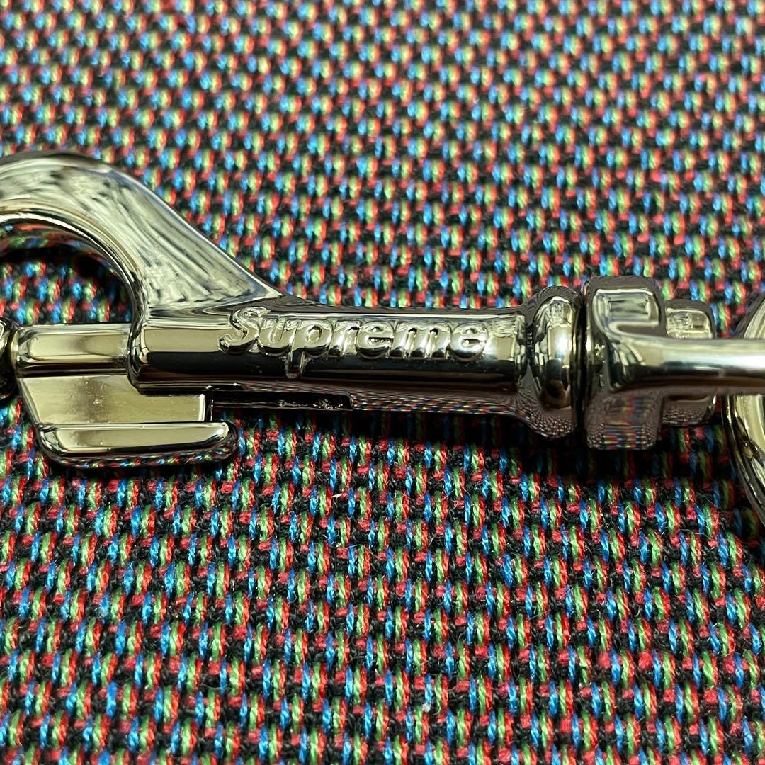 【美品】supreme キーリング スナップフック シルバー