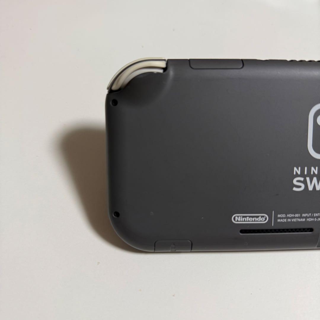 【ジャンク品】Nintendo Switch Lite グレー 本体 充電器付き