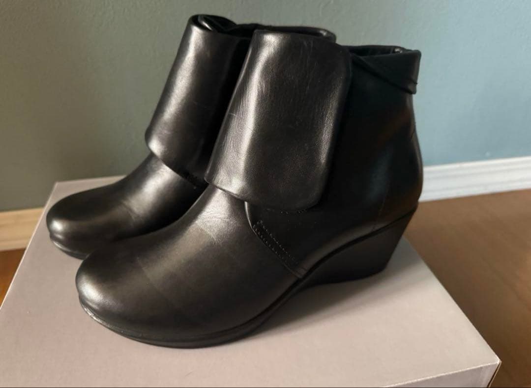 【美品】ダンスコ　ロミー　ブラックブーツ