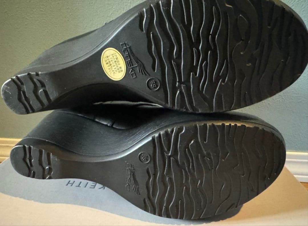 【美品】ダンスコ　ロミー　ブラックブーツ