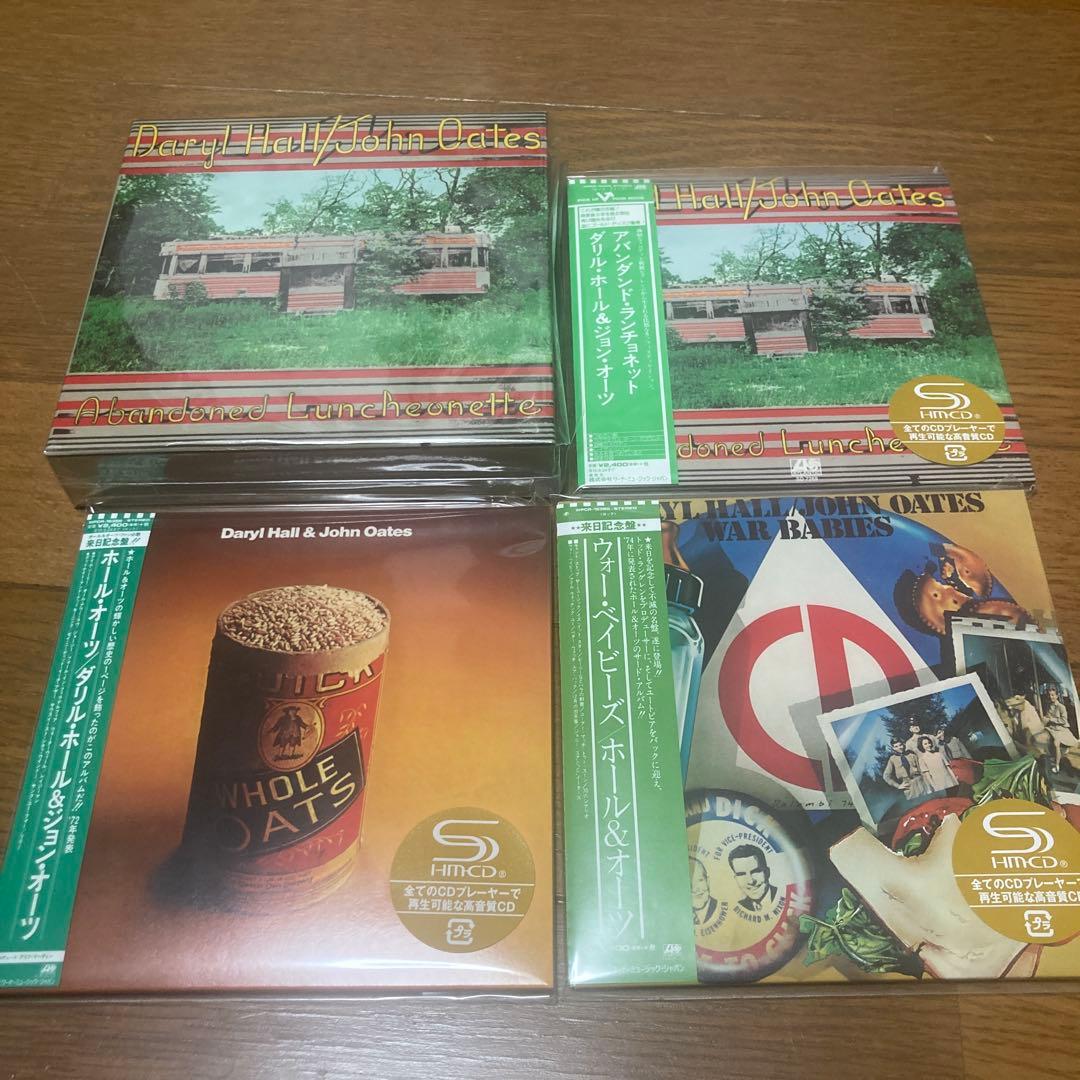 ホールアンドオーツ紙ジャケ3タイトル　収納BOX付　未開封美品