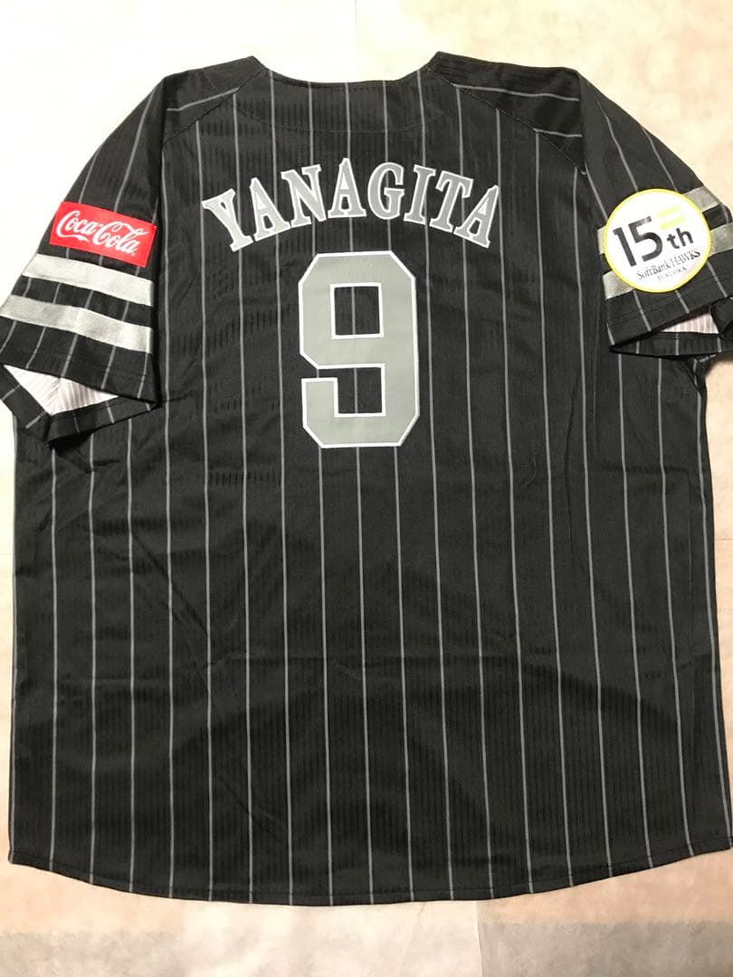 福岡ソフトバンクホークス 15周年記念ユニフォーム 柳田悠岐 マジェスティック製