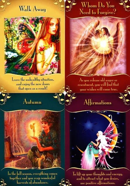 新品未開封 マジカルフェアリーオラクルカード 金縁