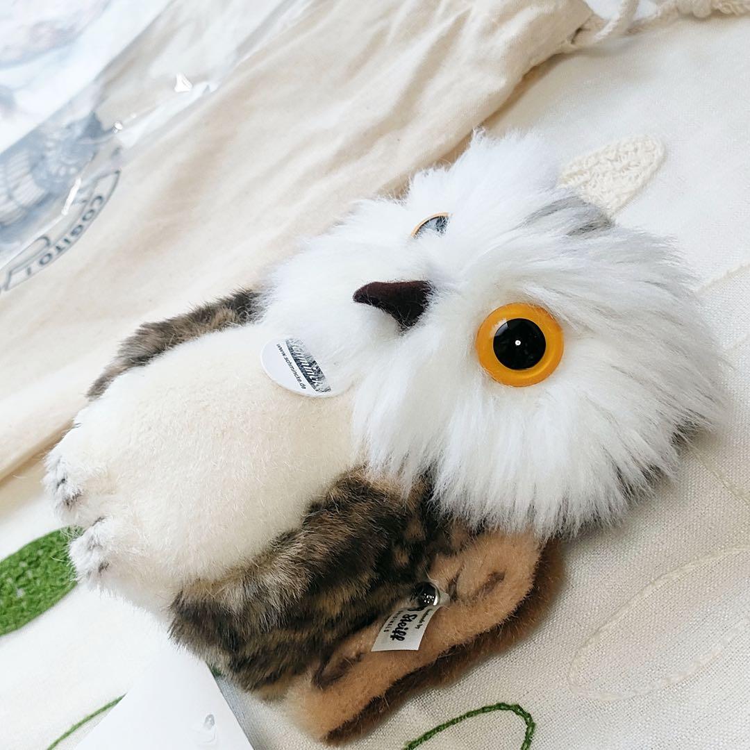 シュミンケ シュタイフ コラボ ふくろう ぬいぐるみ メリー