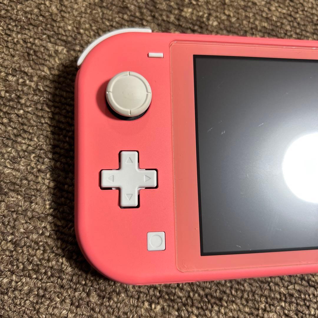 任天堂 Switch Lite コーラルピンク 本体 動作確認済 初期化済