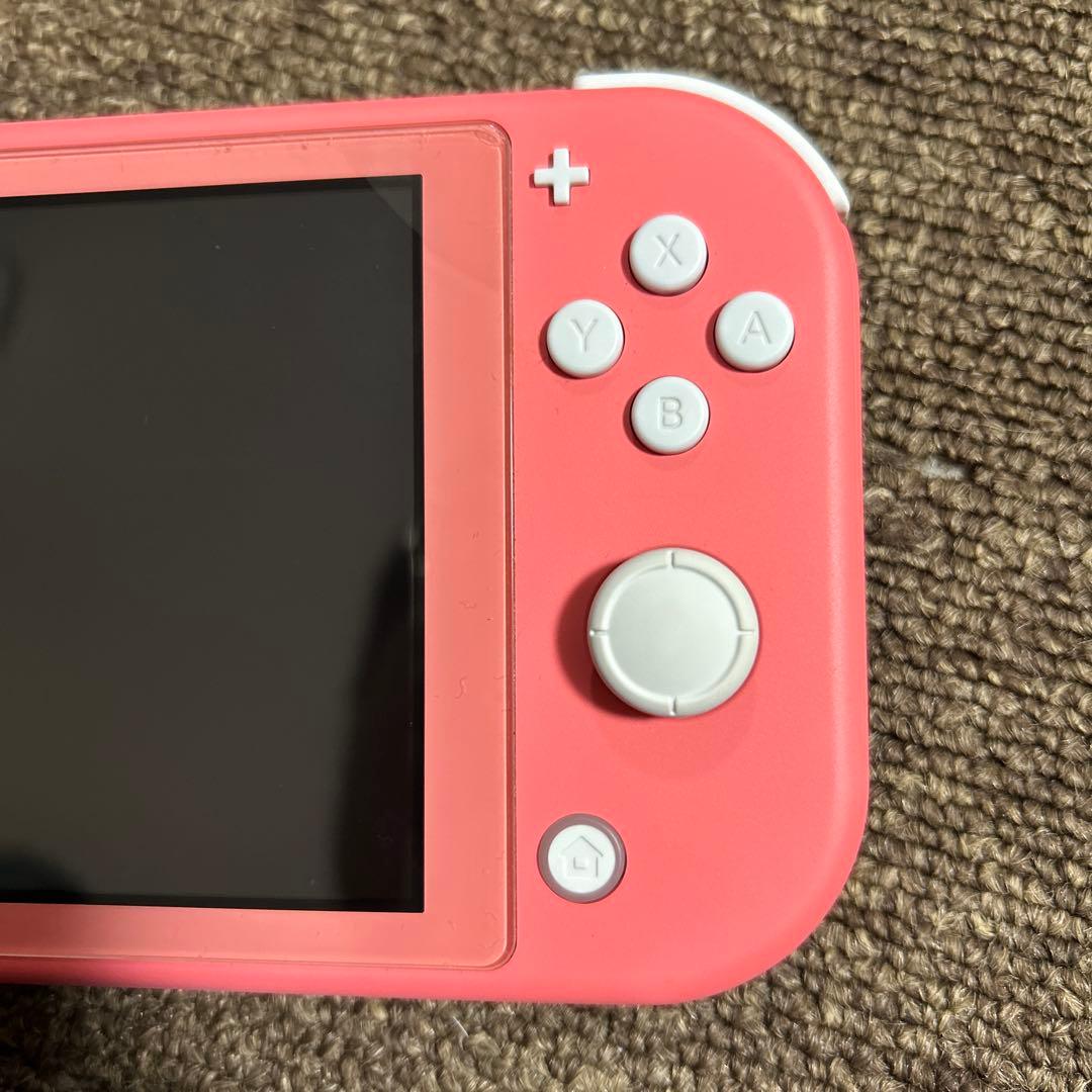 任天堂 Switch Lite コーラルピンク 本体 動作確認済 初期化済
