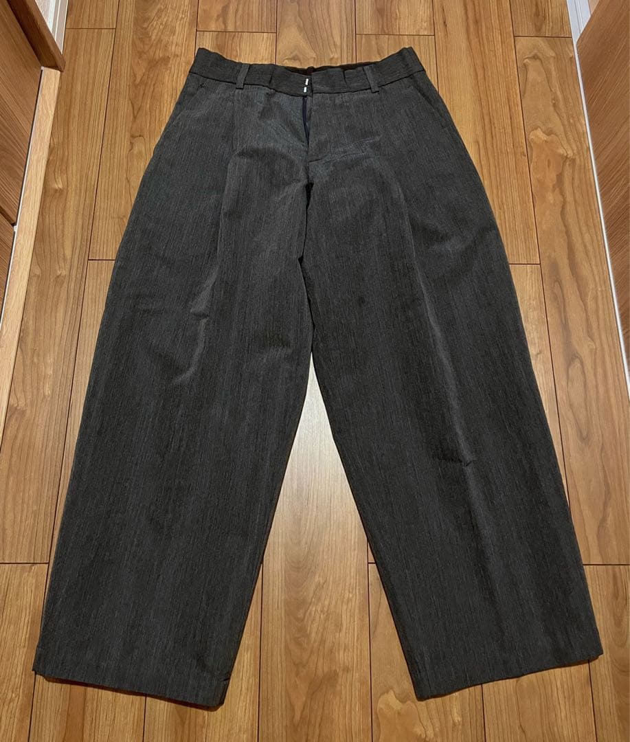 kolor ワイドスラックス 20WCM-P03104 サイズ1 グレー