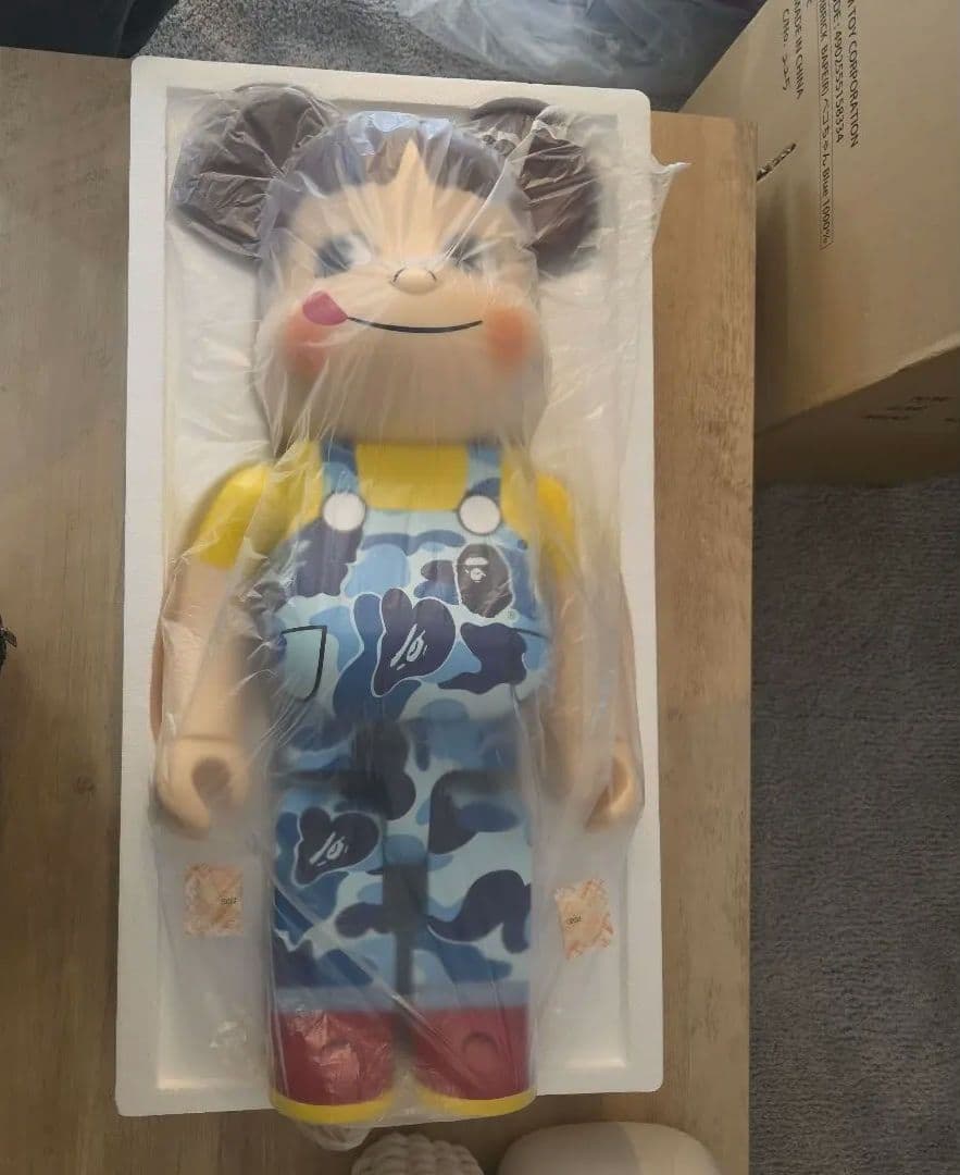 破格BAPE® x ペコちゃん ベアブリック BE@RBRICK　1000%