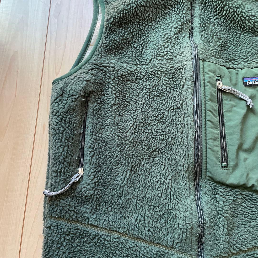 【USA製】◎patagonia クラシックレトロXベスト ハンターグリーン