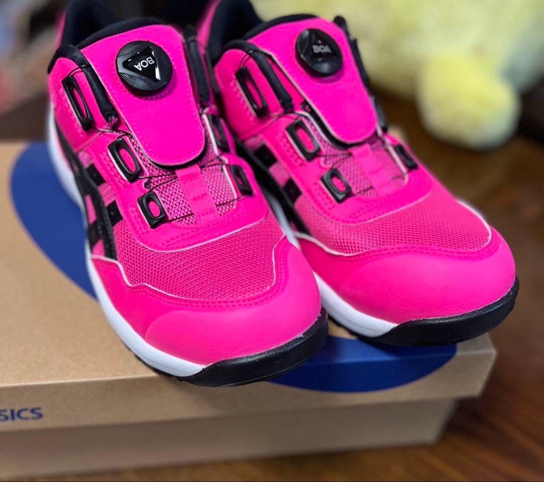 ASICS CP ピンク 安全靴 ♡