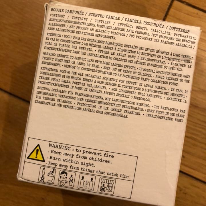 キャンドル maison martin margiela candle