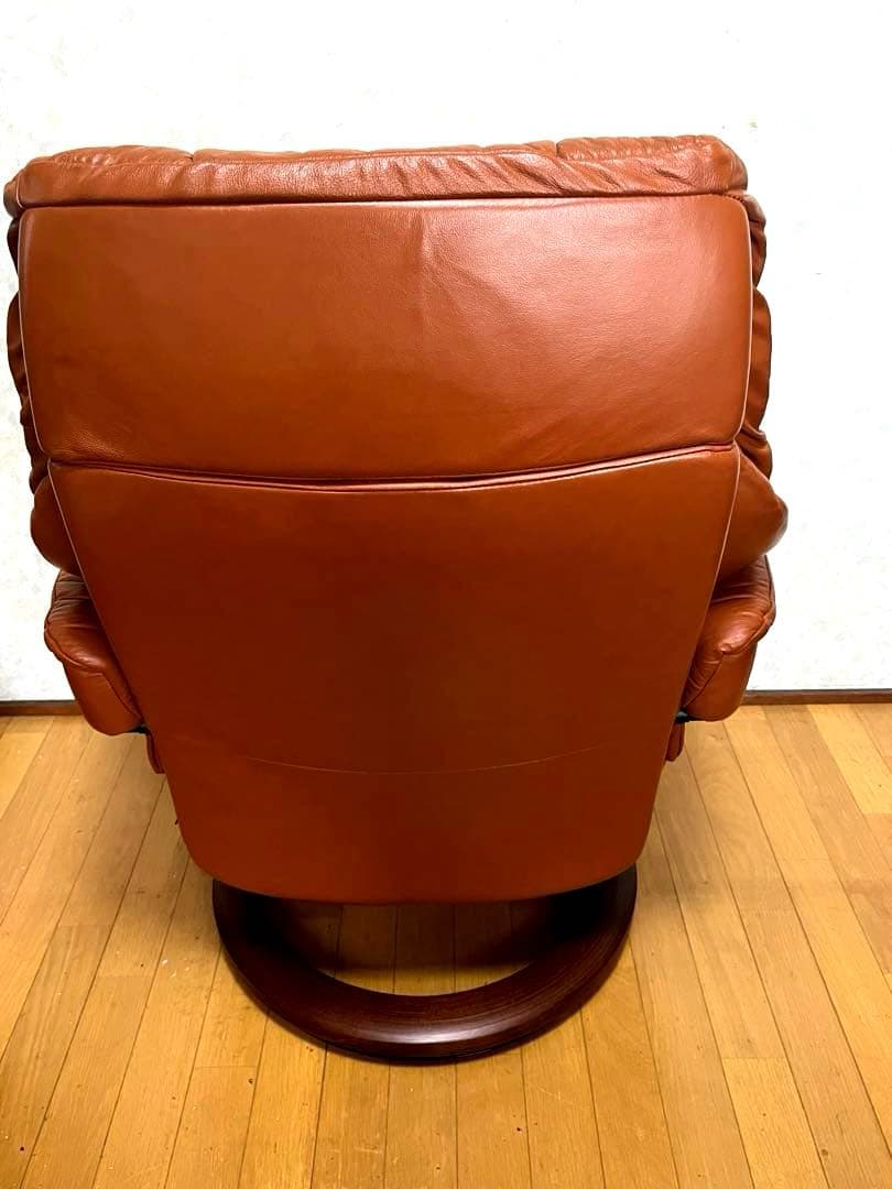 ば*ん様 EKORNES Stresslessレザー リクライニングチェアセット