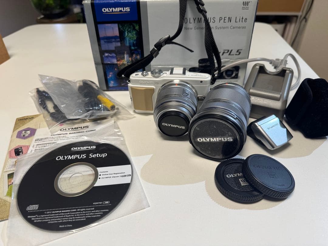 OLYMPUS PEN Lite E-PL5 ホワイト【訳あり】