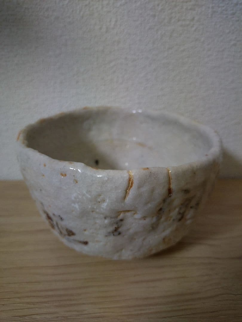 志野焼　矢野景川　茶器　茶碗