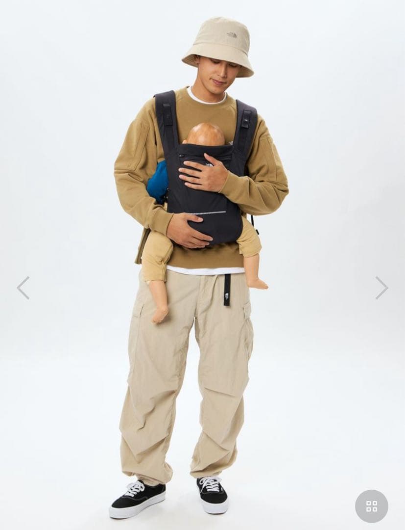 【美品！】THE NORTH FACE 抱っこ紐 ブラック