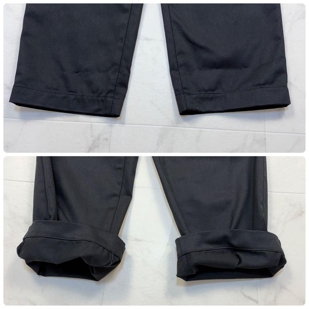 新品タグ付き！シンゾーン　トムボーイパンツ　黒　34 タックパンツ　スケーター