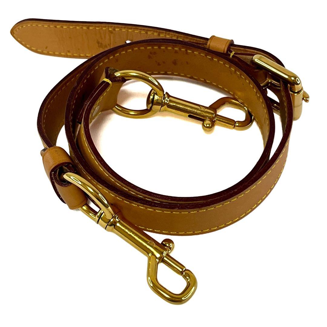 Louis Vuitton ルイヴィトン ストラップ ヌメ革 レザー ベージュ