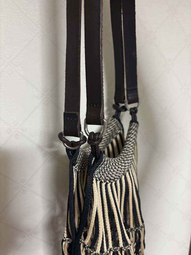 ショルダーバッグ LEMAIRE medium filt net shopping bag