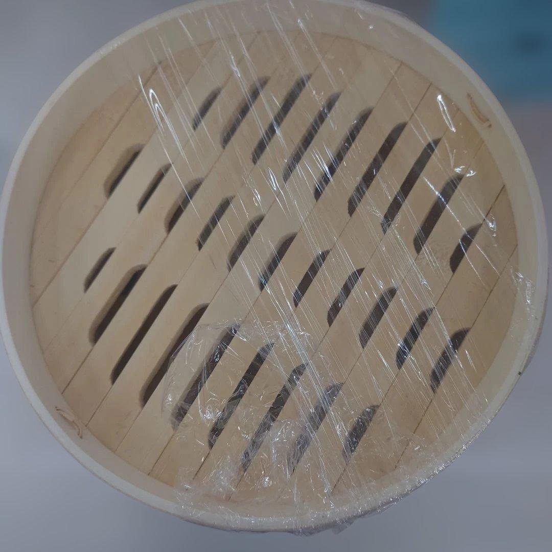 ぺ*ぺ様 新品 送料無料 照宝 杉せいろ 二段 蒸し板セット 21cm ①