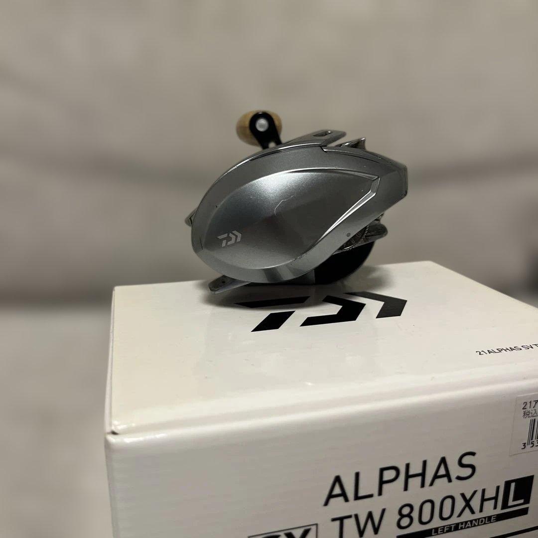 Daiwa アルファスSVTW 800XHL（ハンドルノブカスタム）