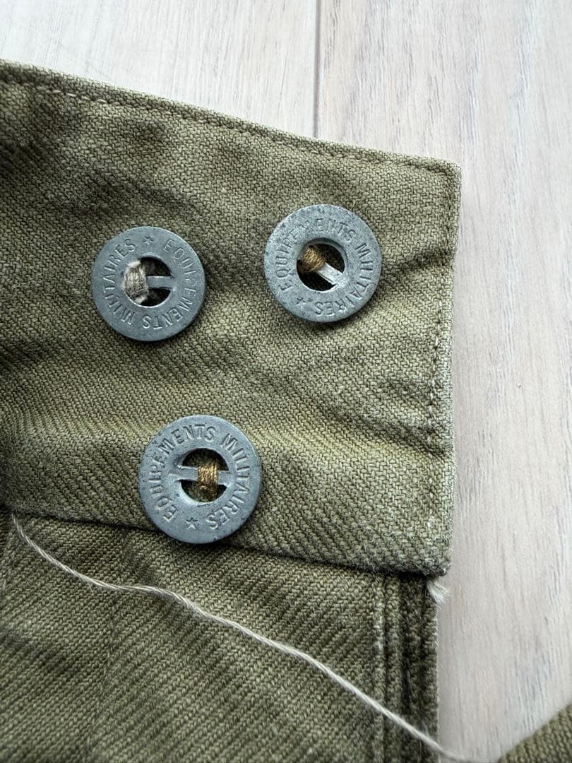 激レア　M47 前期型　カーゴパンツ　比翼 メタルボタン フランス軍　マルジェラ