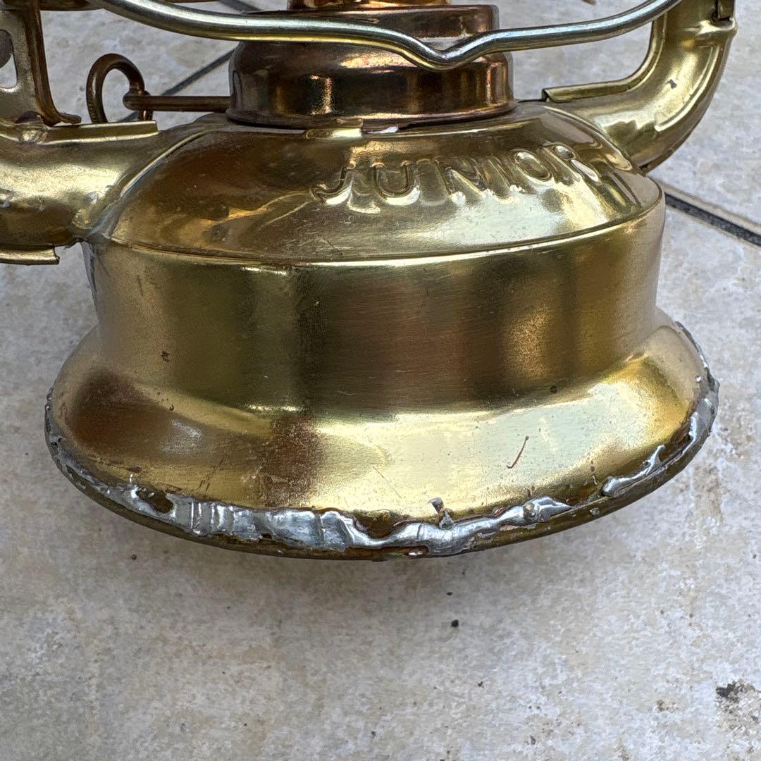 Dietz No. 20Junior ランタン 真鍮製