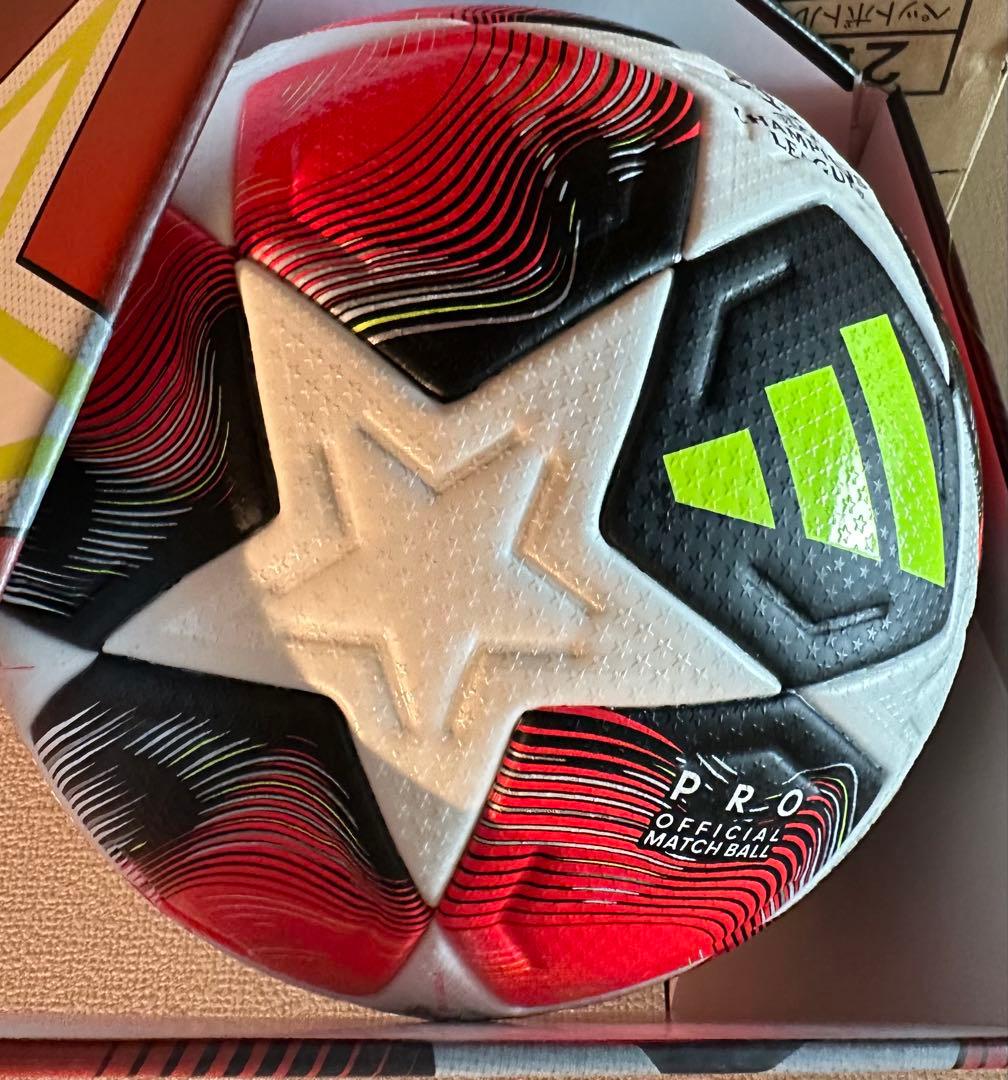 【国内正規店購入】フィナーレチャンピオンズリーグ公式試合球　プロ新品未使用