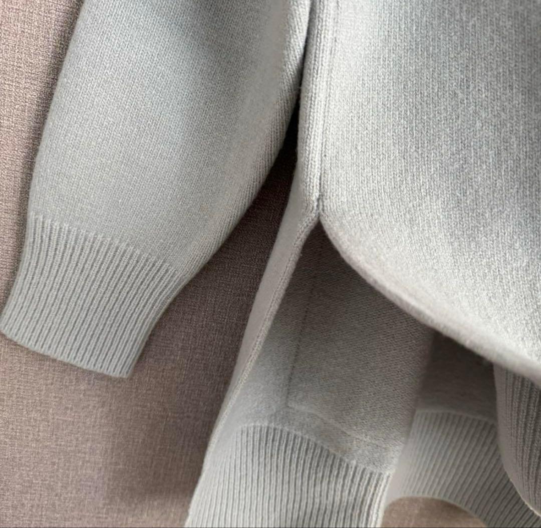 JIL SANDER ジルサンダー　AWサイドスリットニット