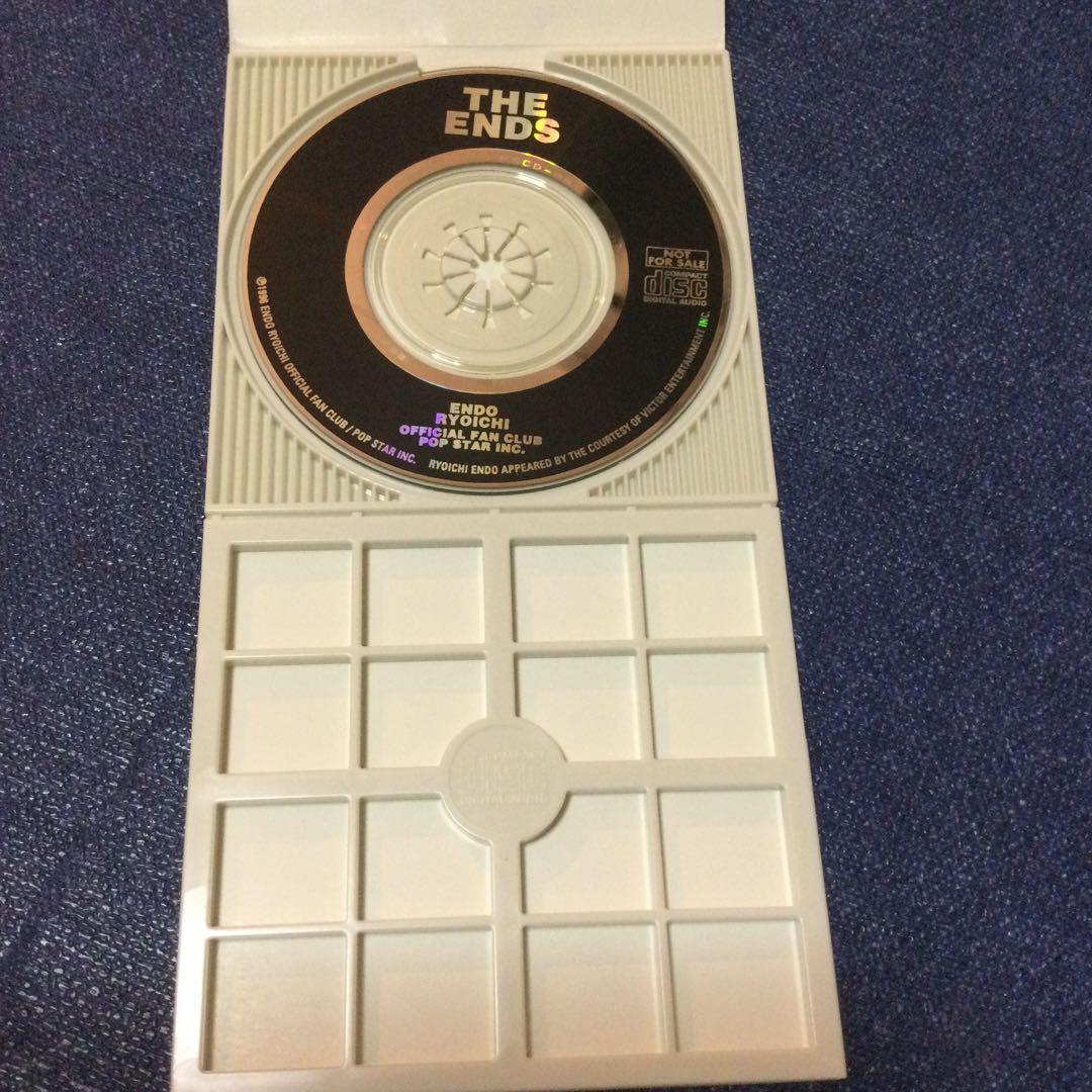 遠藤遼一 ファンクラブ限定 ENDS ソフトバレエ 8センチ8cmシングル短冊