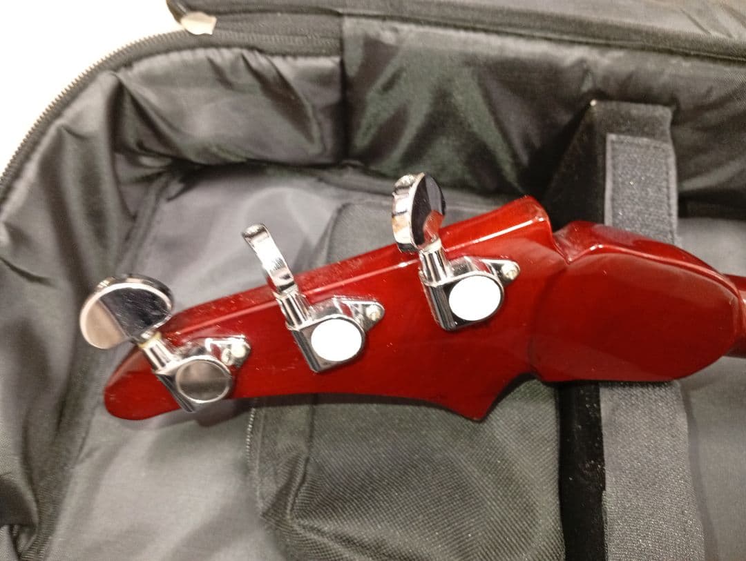 三線本体 人工革 ペグ式